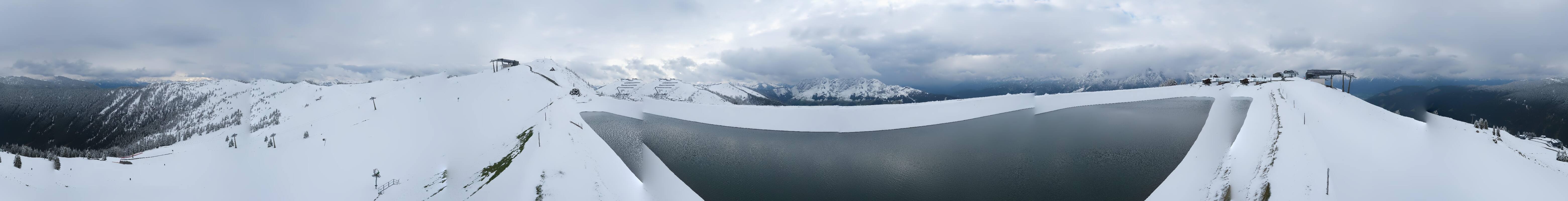 Archived image Webcam Leogang - View from Großer Asitz