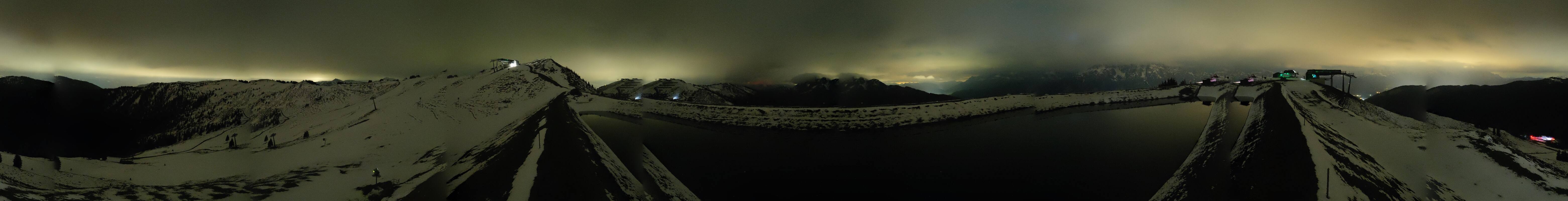 Archiv Foto Webcam Leogang - Ausblick vom Großen Asitz