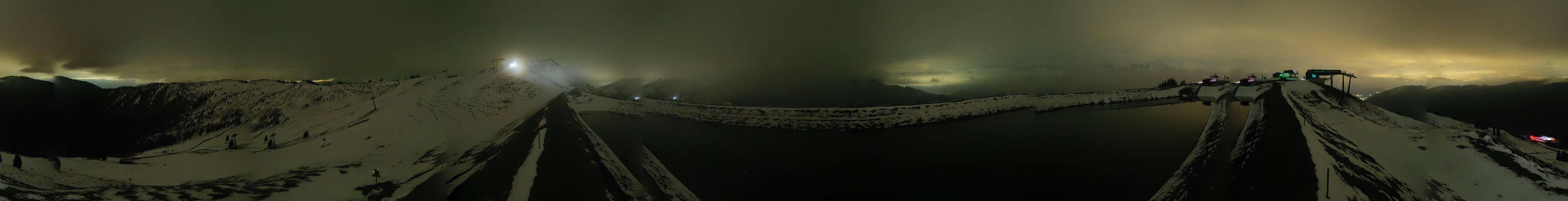 Archiv Foto Webcam Leogang - Ausblick vom Großen Asitz