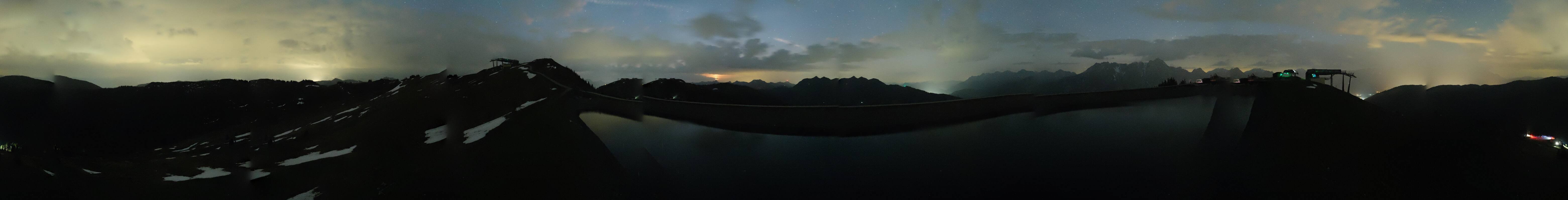 Archiv Foto Webcam Leogang - Ausblick vom Großen Asitz