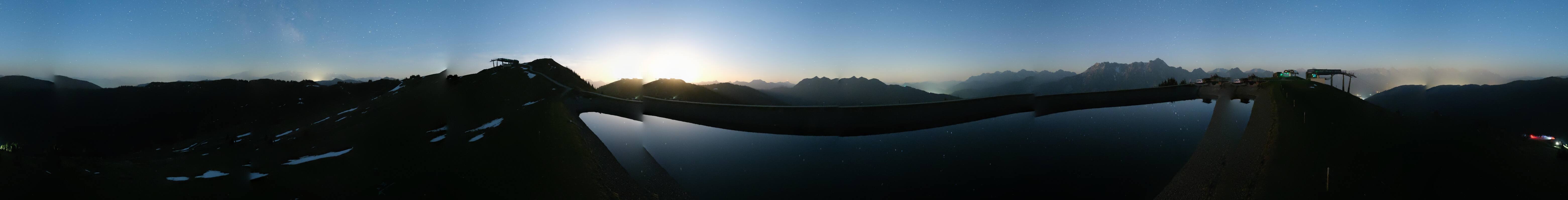 Archiv Foto Webcam Leogang - Ausblick vom Großen Asitz