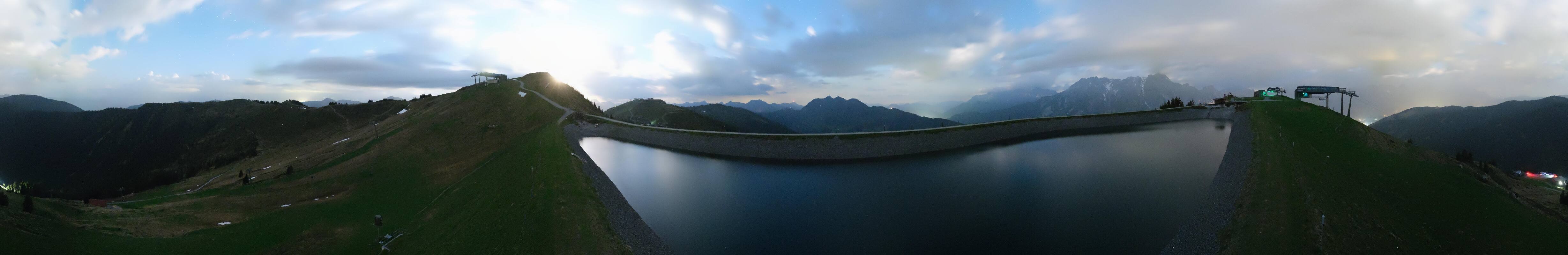 Archived image Webcam Leogang - View from Großer Asitz