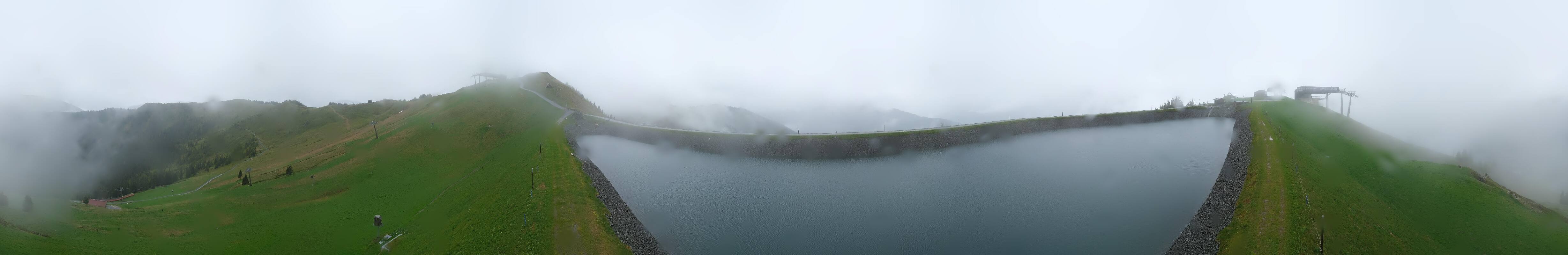 Archiv Foto Webcam Leogang - Ausblick vom Großen Asitz