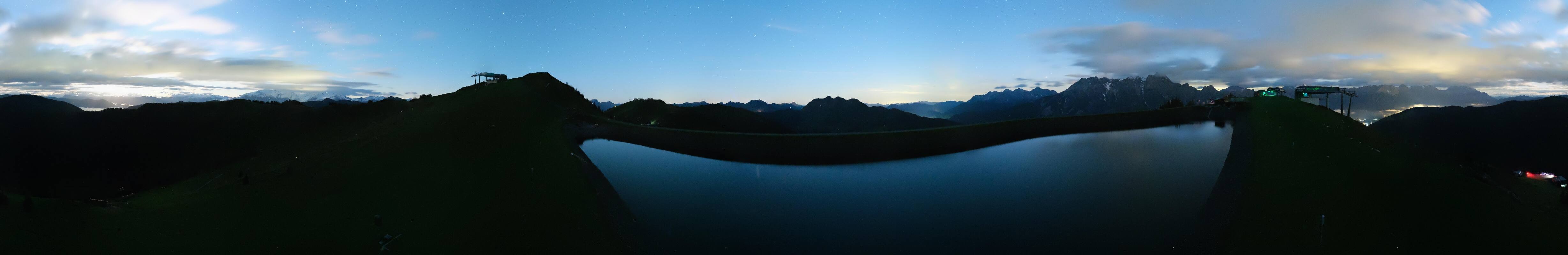 Archiv Foto Webcam Leogang - Ausblick vom Großen Asitz