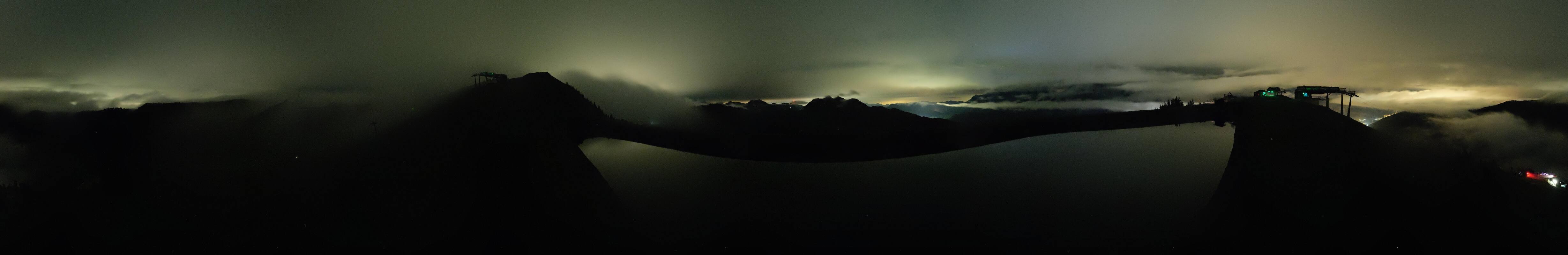 Archiv Foto Webcam Leogang - Ausblick vom Großen Asitz