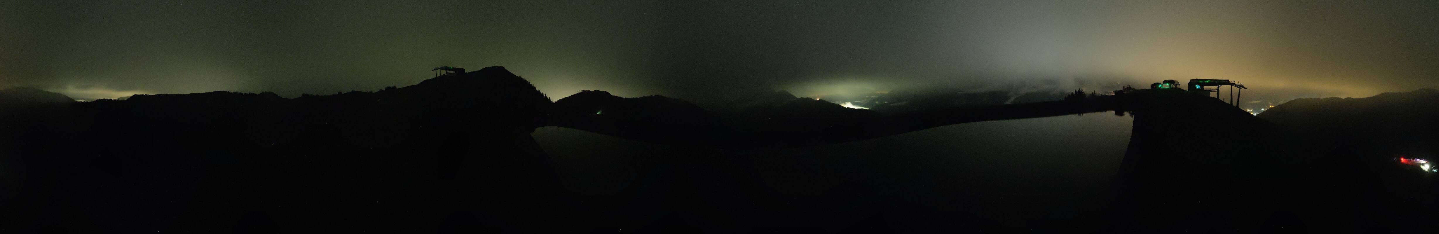 Archiv Foto Webcam Leogang - Ausblick vom Großen Asitz