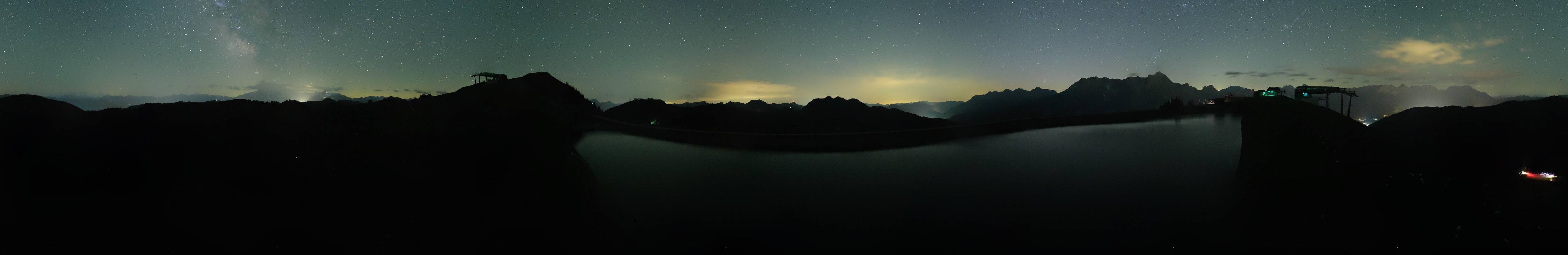 Archiv Foto Webcam Leogang - Ausblick vom Großen Asitz
