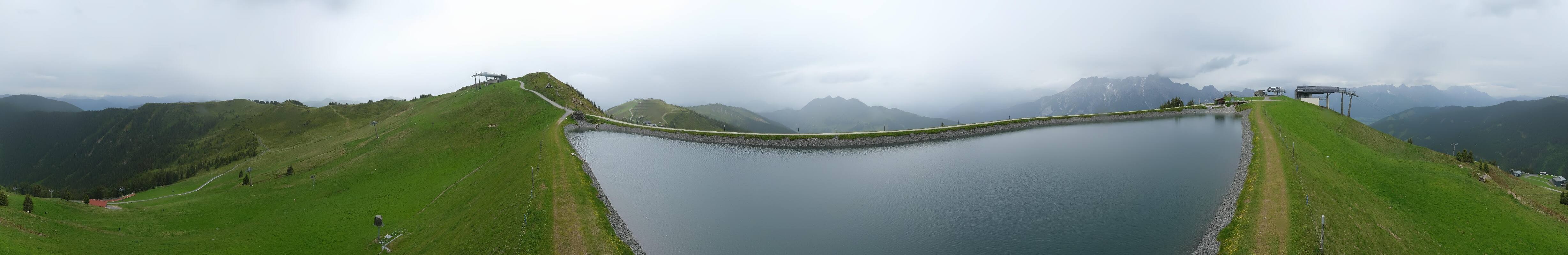 Archived image Webcam Leogang - View from Großer Asitz