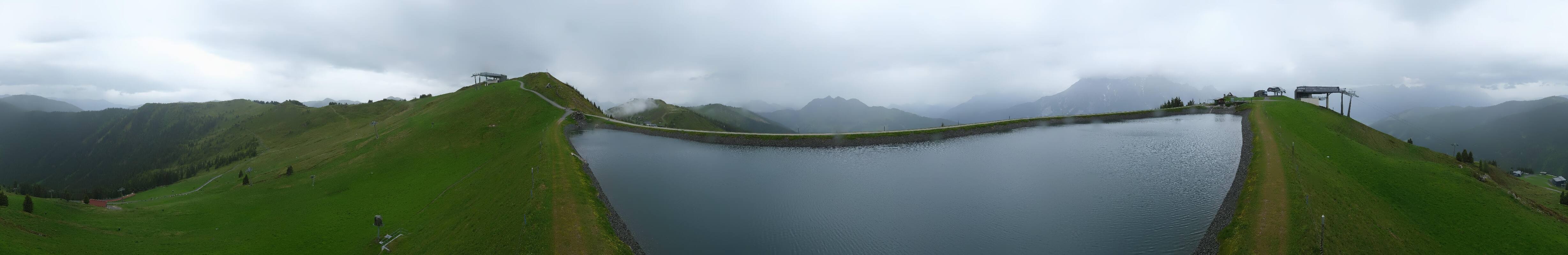 Archived image Webcam Leogang - View from Großer Asitz