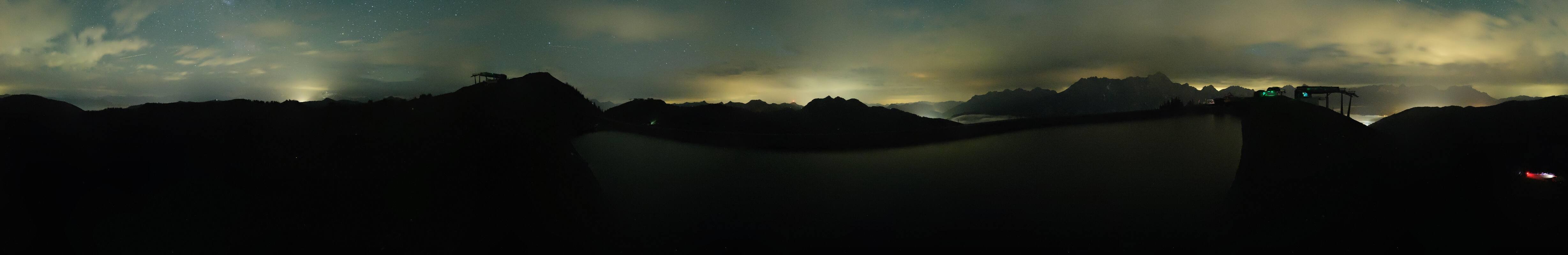 Archiv Foto Webcam Leogang - Ausblick vom Großen Asitz