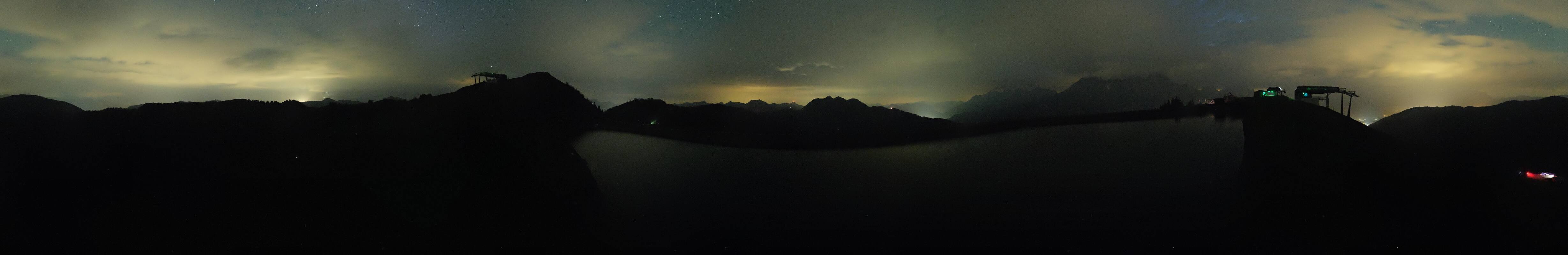 Archiv Foto Webcam Leogang - Ausblick vom Großen Asitz