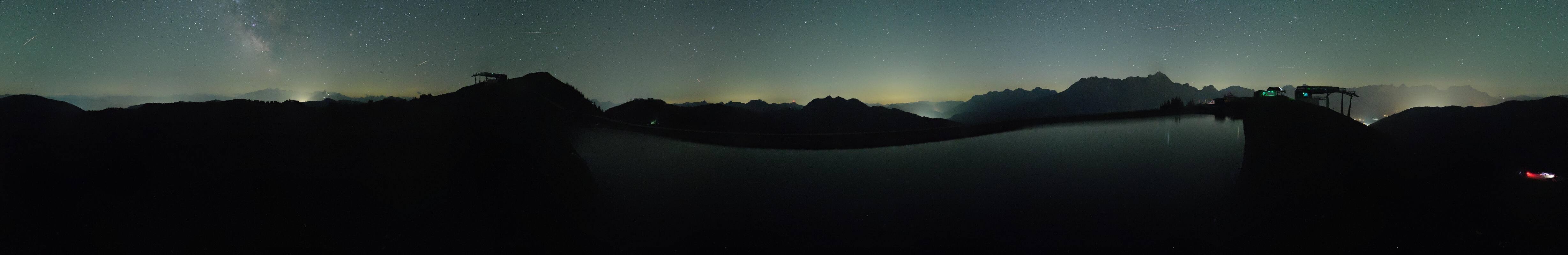 Archiv Foto Webcam Leogang - Ausblick vom Großen Asitz