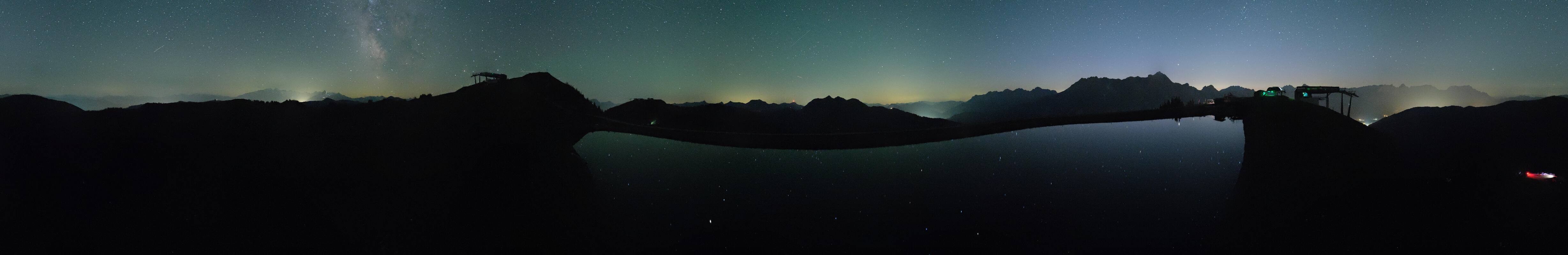 Archiv Foto Webcam Leogang - Ausblick vom Großen Asitz