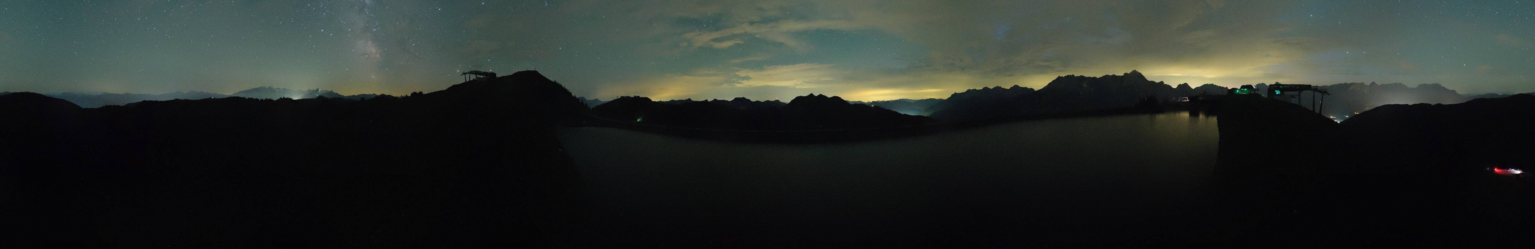 Archiv Foto Webcam Leogang - Ausblick vom Großen Asitz