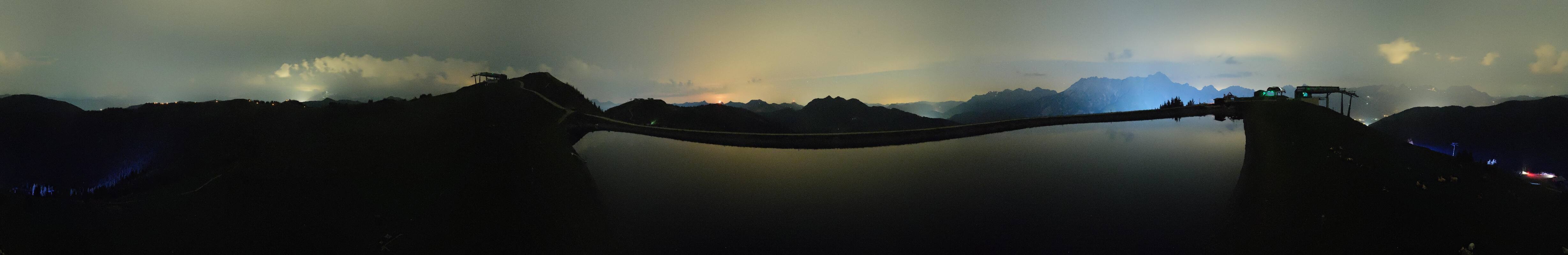Archiv Foto Webcam Leogang - Ausblick vom Großen Asitz