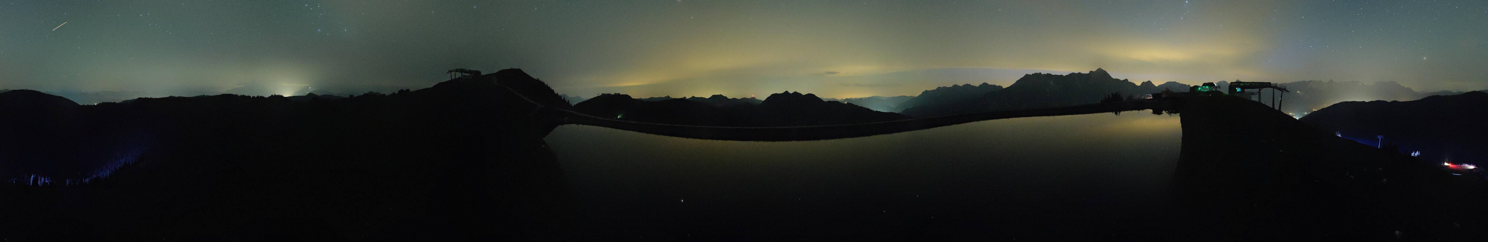 Archiv Foto Webcam Leogang - Ausblick vom Großen Asitz