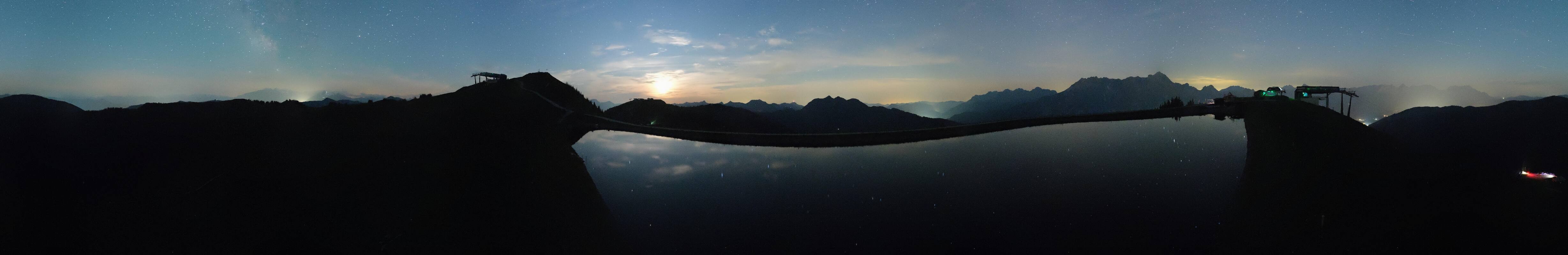 Archiv Foto Webcam Leogang - Ausblick vom Großen Asitz