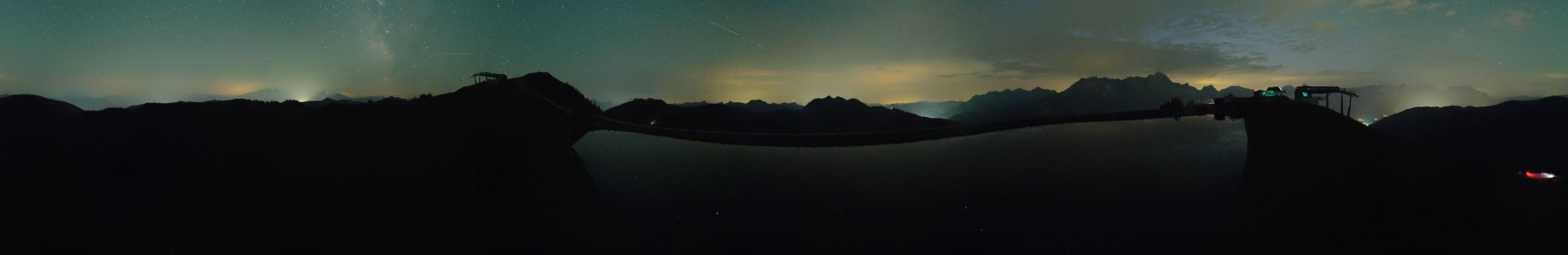 Archiv Foto Webcam Leogang - Ausblick vom Großen Asitz