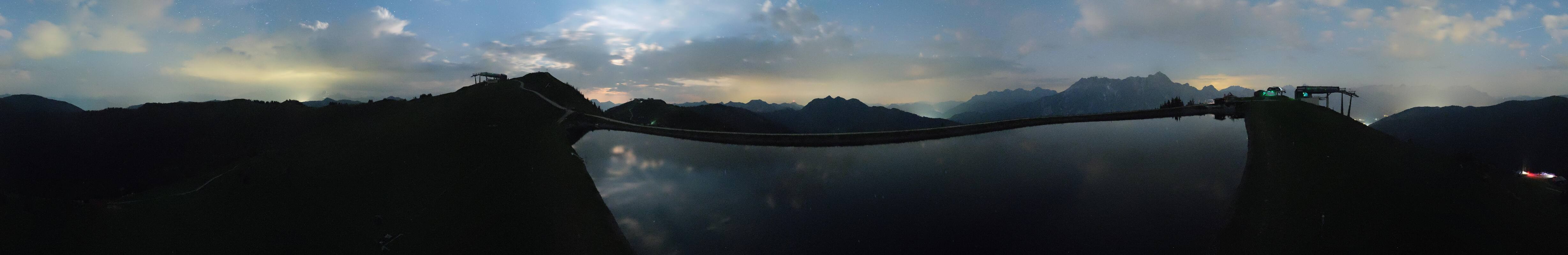 Archiv Foto Webcam Leogang - Ausblick vom Großen Asitz