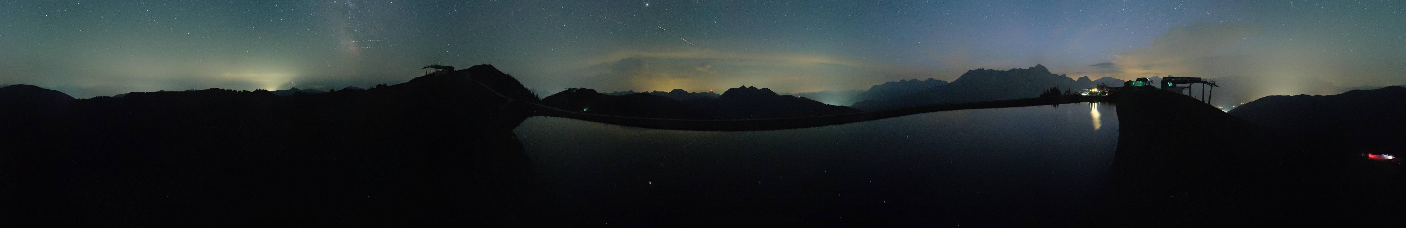 Archiv Foto Webcam Leogang - Ausblick vom Großen Asitz