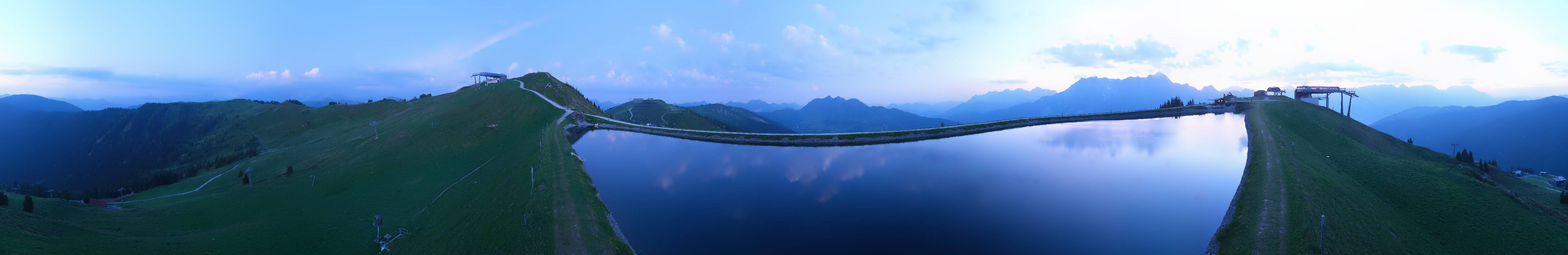 Archiv Foto Webcam Leogang - Ausblick vom Großen Asitz