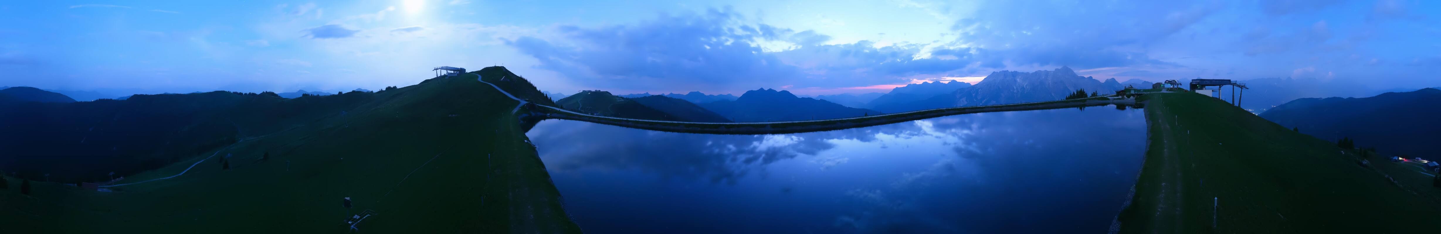 Archived image Webcam Leogang - View from Großer Asitz