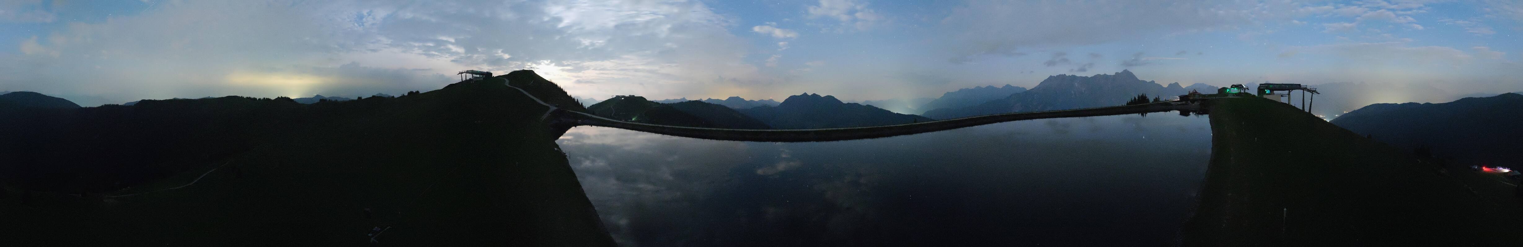 Archiv Foto Webcam Leogang - Ausblick vom Großen Asitz