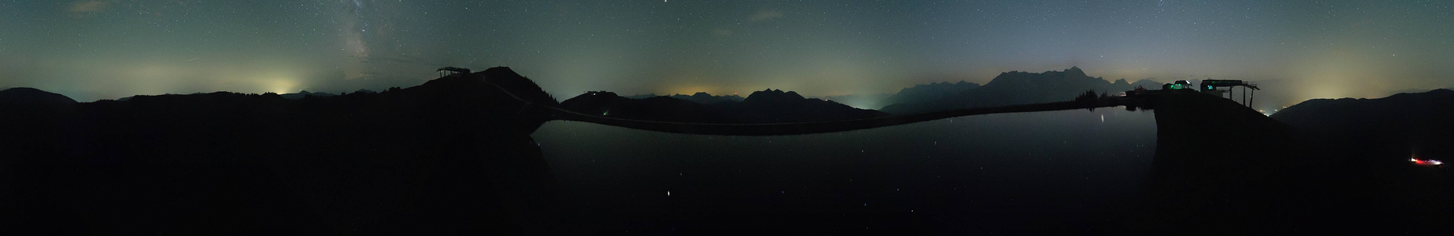 Archiv Foto Webcam Leogang - Ausblick vom Großen Asitz