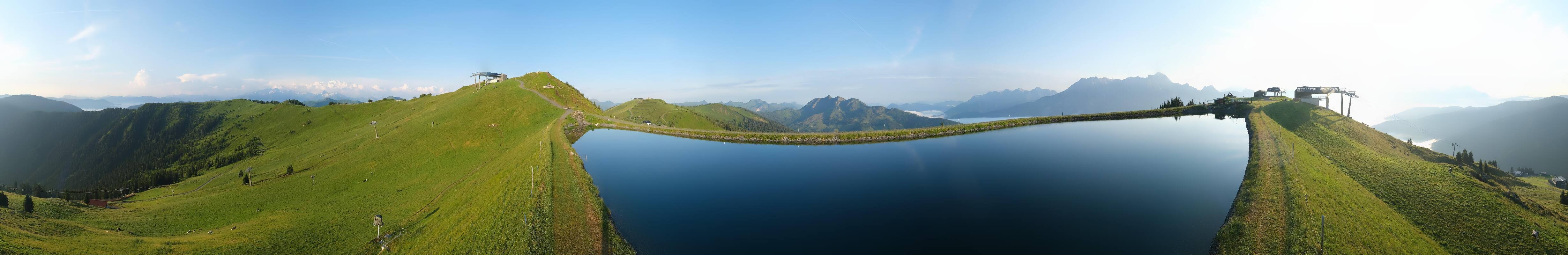 Archived image Webcam Leogang - View from Großer Asitz
