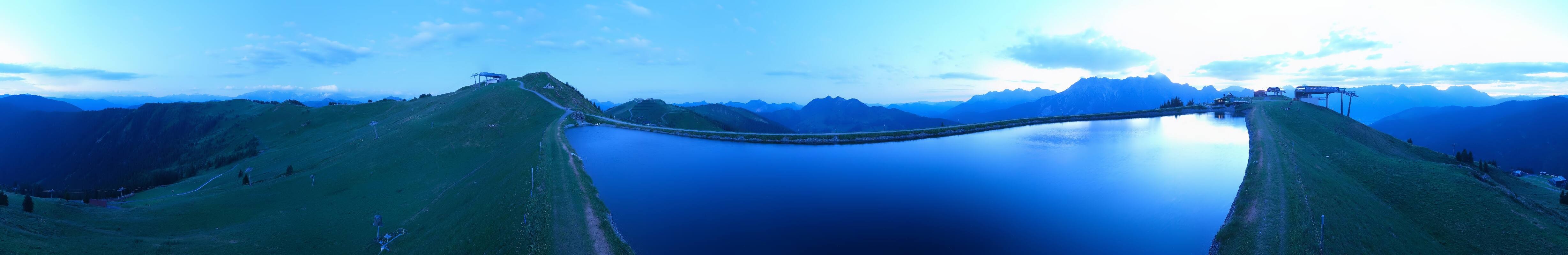 Archived image Webcam Leogang - View from Großer Asitz