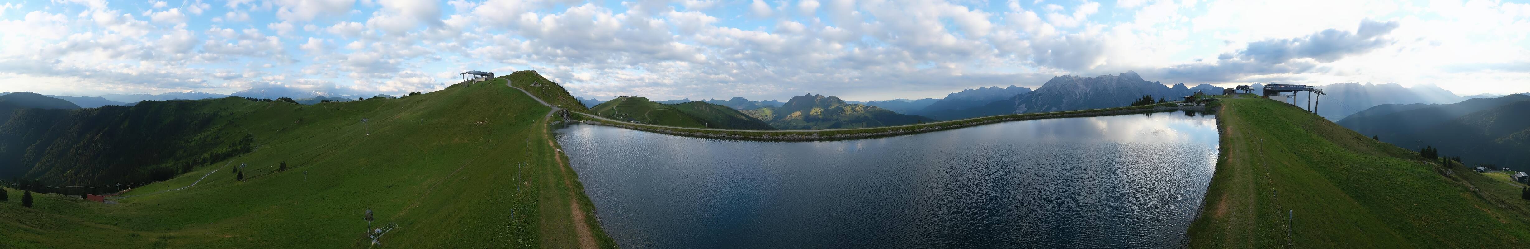Archived image Webcam Leogang - View from Großer Asitz