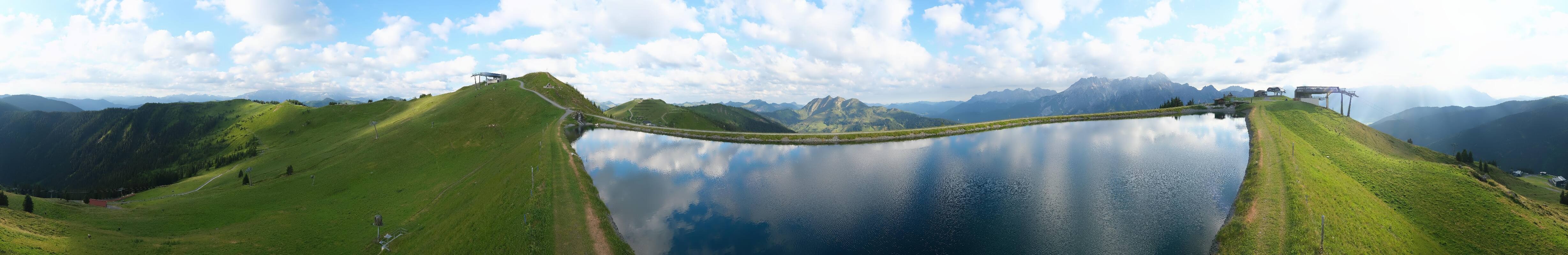 Archived image Webcam Leogang - View from Großer Asitz