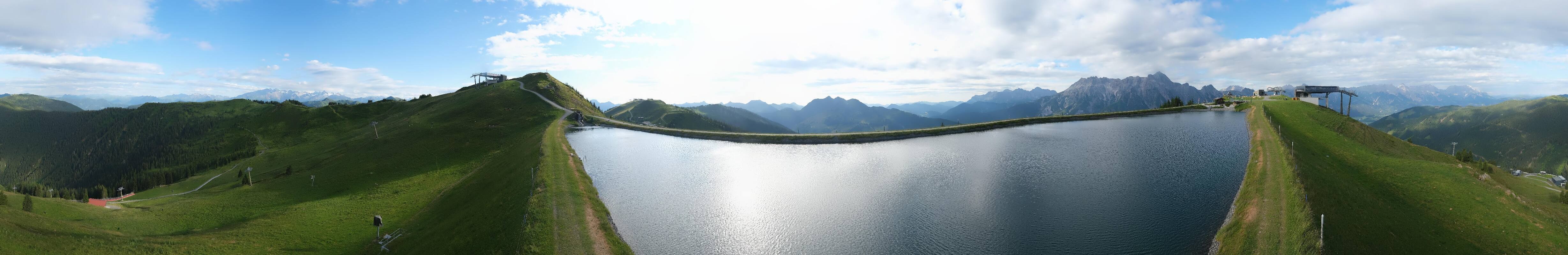 Archived image Webcam Leogang - View from Großer Asitz