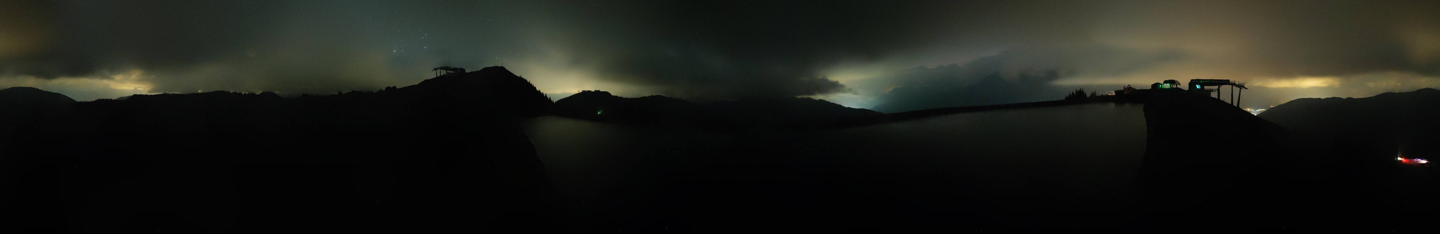 Archiv Foto Webcam Leogang - Ausblick vom Großen Asitz