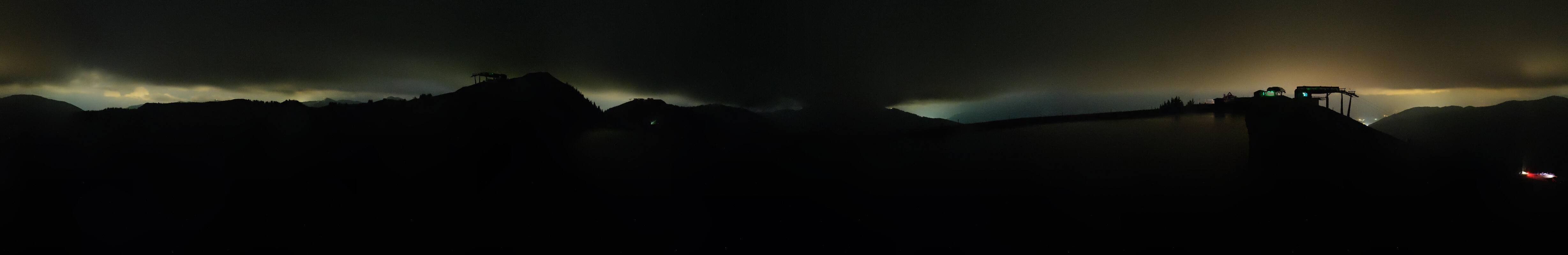 Archiv Foto Webcam Leogang - Ausblick vom Großen Asitz