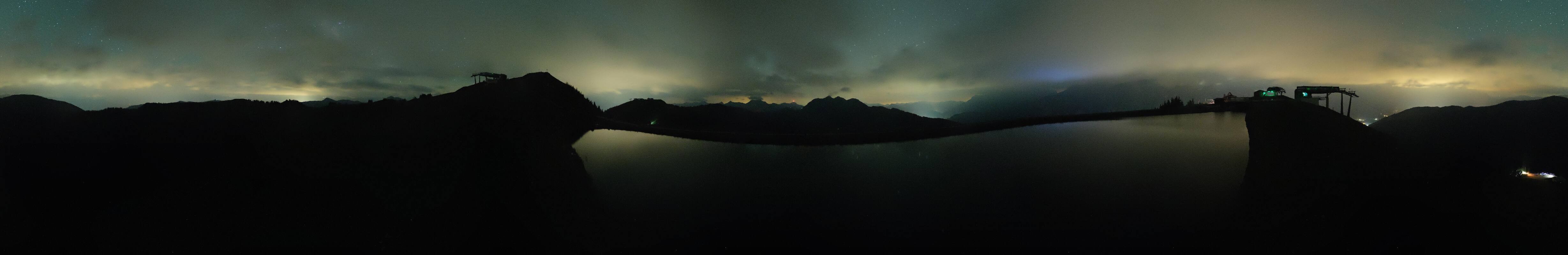 Archiv Foto Webcam Leogang - Ausblick vom Großen Asitz