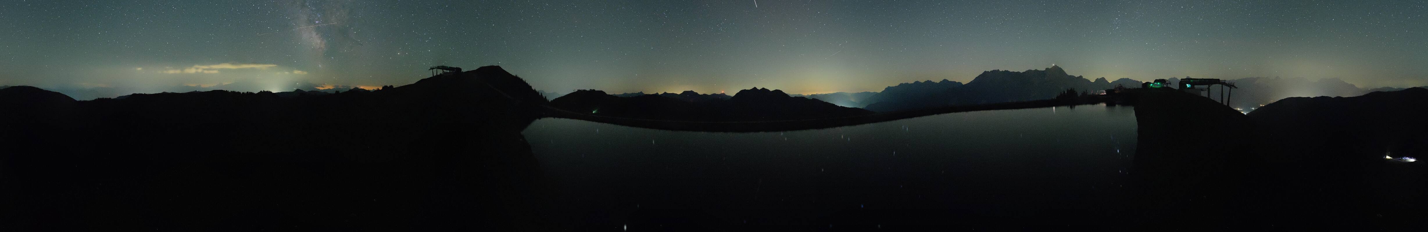 Archiv Foto Webcam Leogang - Ausblick vom Großen Asitz