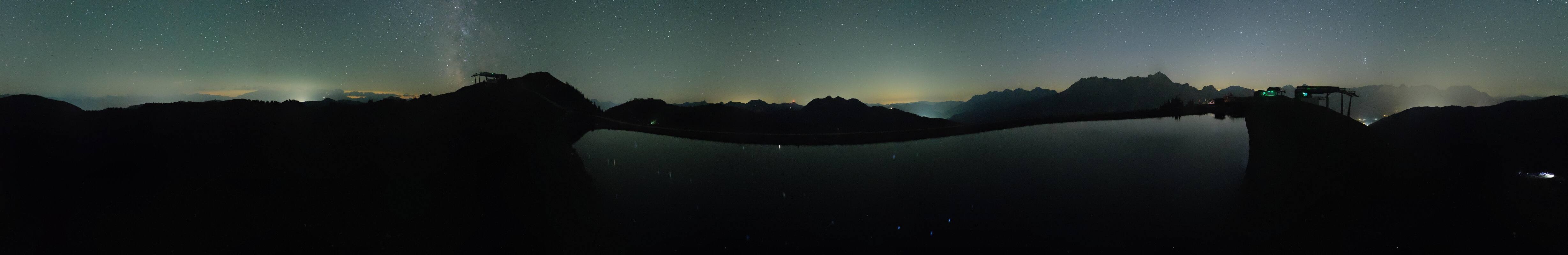 Archiv Foto Webcam Leogang - Ausblick vom Großen Asitz