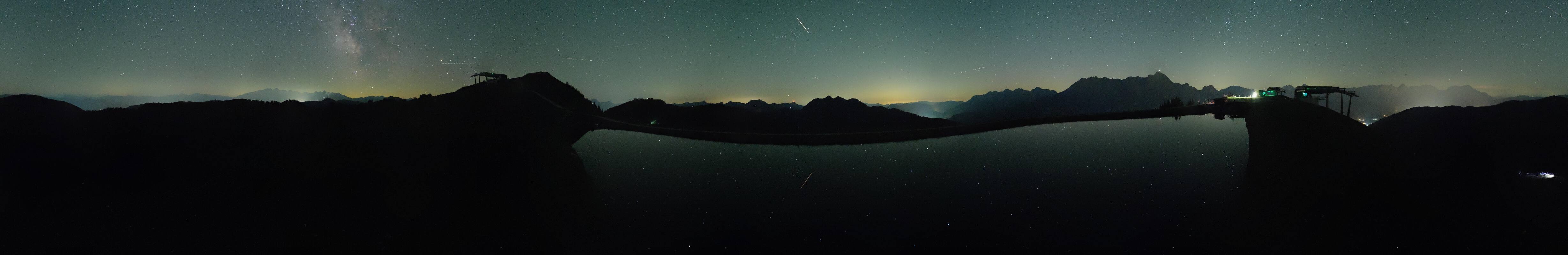 Archiv Foto Webcam Leogang - Ausblick vom Großen Asitz