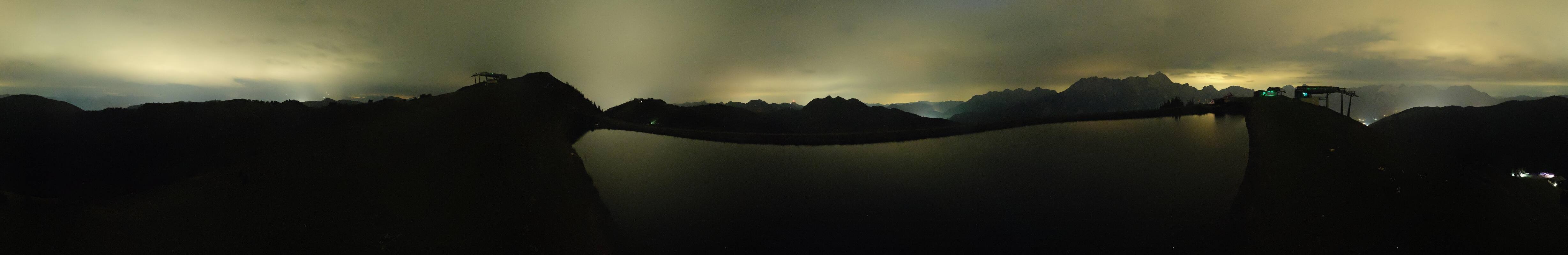 Archiv Foto Webcam Leogang - Ausblick vom Großen Asitz