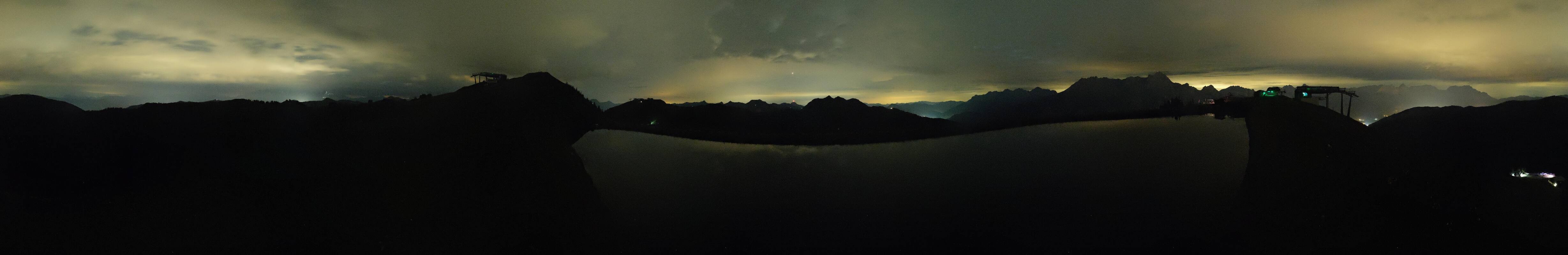 Archiv Foto Webcam Leogang - Ausblick vom Großen Asitz