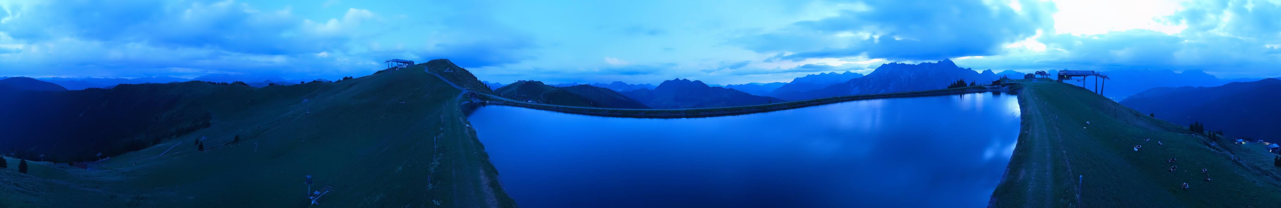 Archived image Webcam Leogang - View from Großer Asitz
