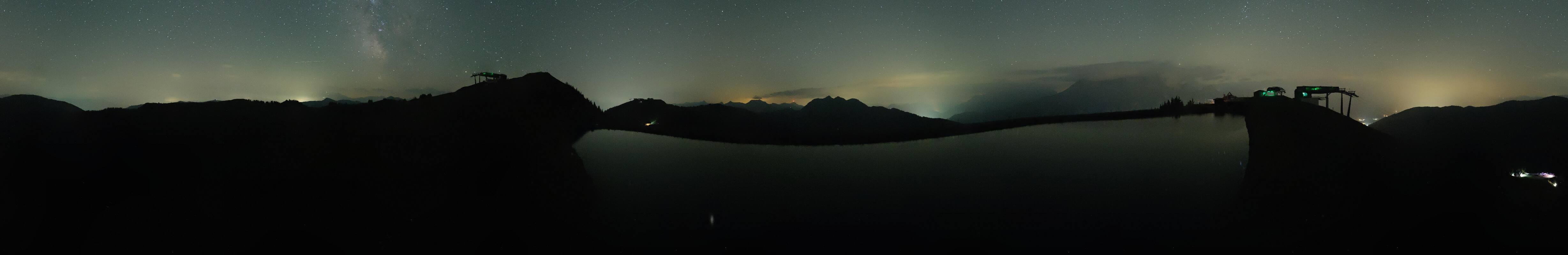 Archiv Foto Webcam Leogang - Ausblick vom Großen Asitz