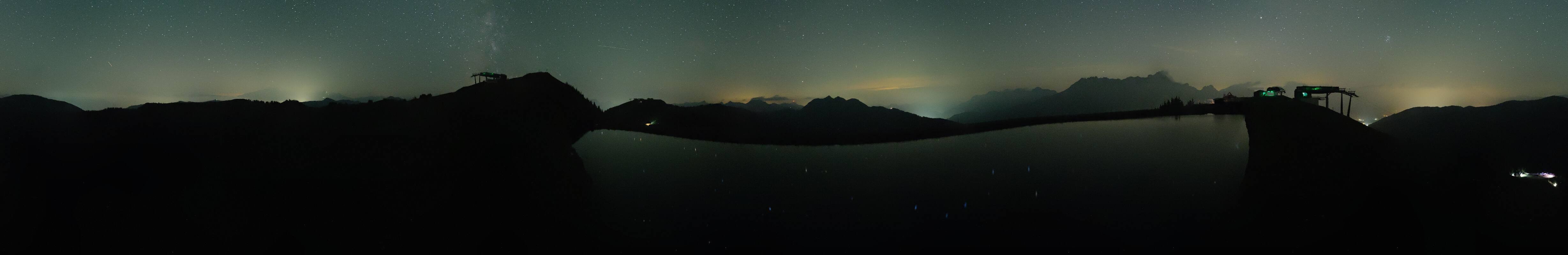 Archiv Foto Webcam Leogang - Ausblick vom Großen Asitz
