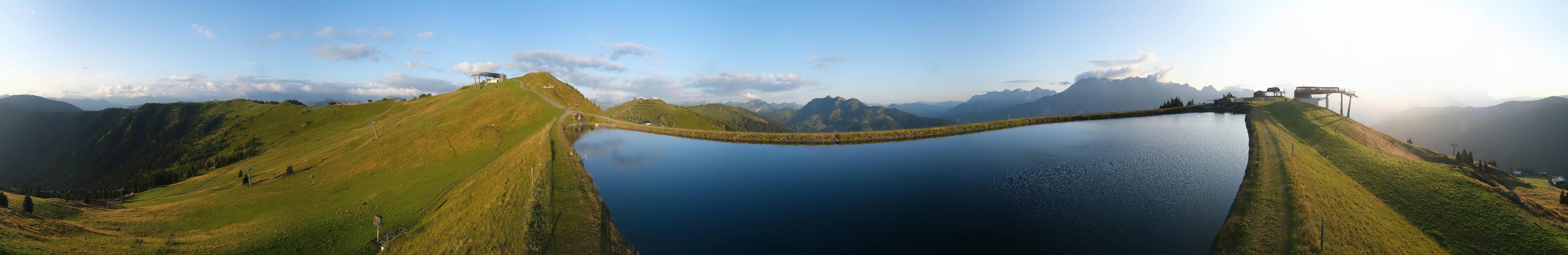 Archived image Webcam Leogang - View from Großer Asitz