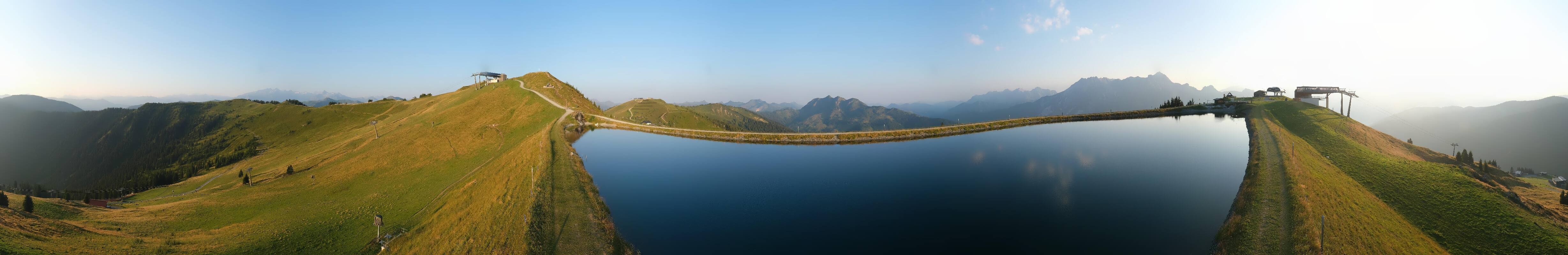 Archiv Foto Webcam Leogang - Ausblick vom Großen Asitz