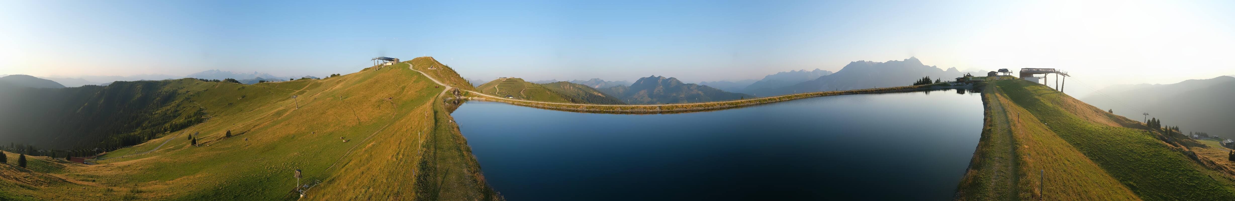 Archived image Webcam Leogang - View from Großer Asitz