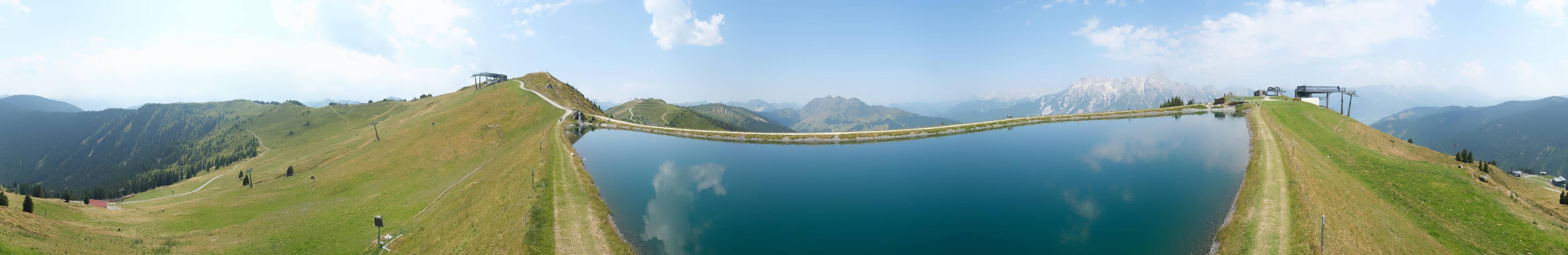Archived image Webcam Leogang - View from Großer Asitz