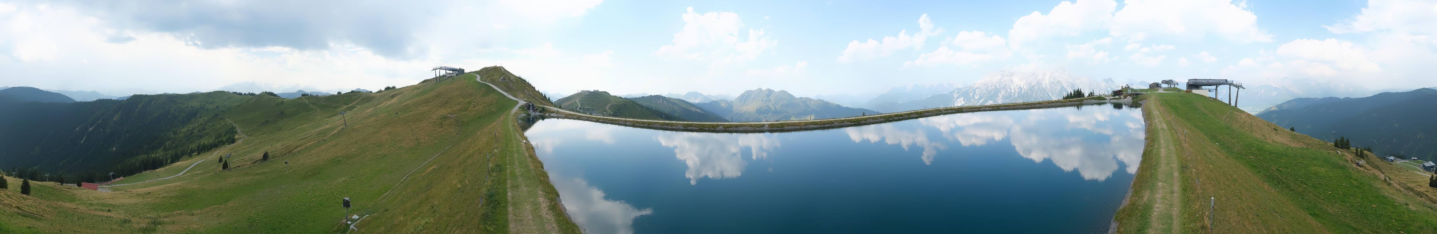 Archived image Webcam Leogang - View from Großer Asitz