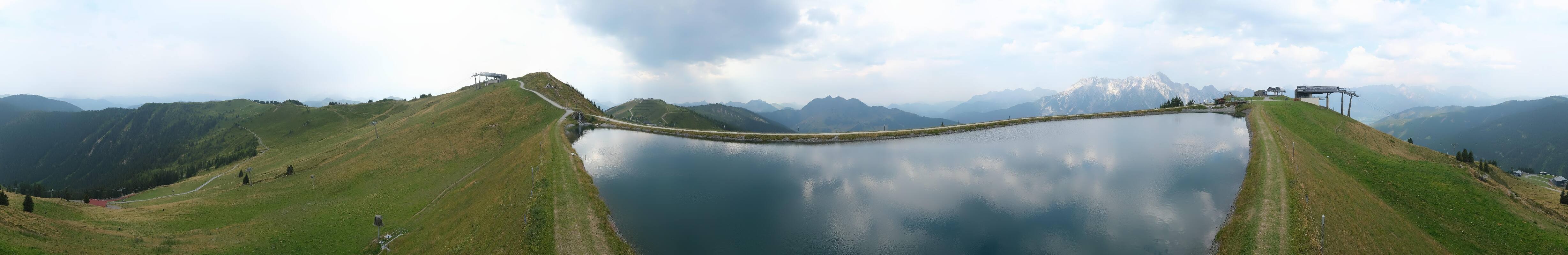 Archived image Webcam Leogang - View from Großer Asitz